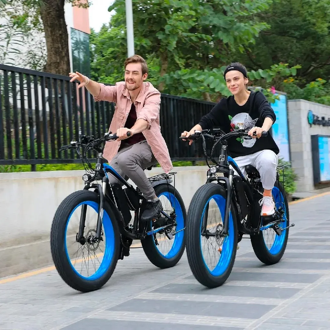 2025 Electric Bike 1000w Powerful Motor 48v 17.5ah Removable Battery Long Range Up To 31mph