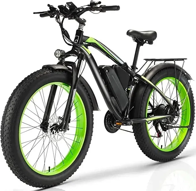 2025 Electric Bike 1000w Powerful Motor 48v 17.5ah Removable Battery Long Range Up To 31mph