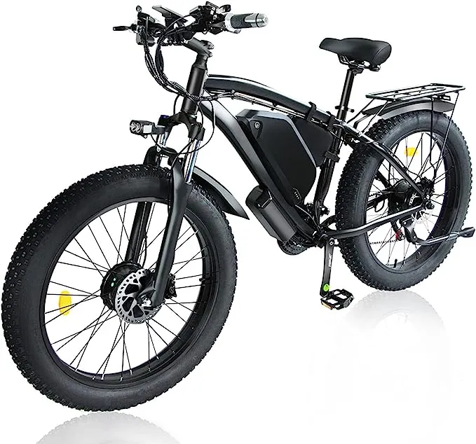 2025 Electric Bike 1000w Powerful Motor 48v 17.5ah Removable Battery Long Range Up To 31mph